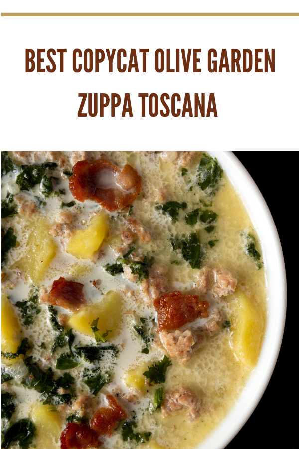 Try the best copycat Olive Garden Zuppa Toscana recipe! Creamy, hearty, and full of flavor. Make it at home today and enjoy a cozy meal.