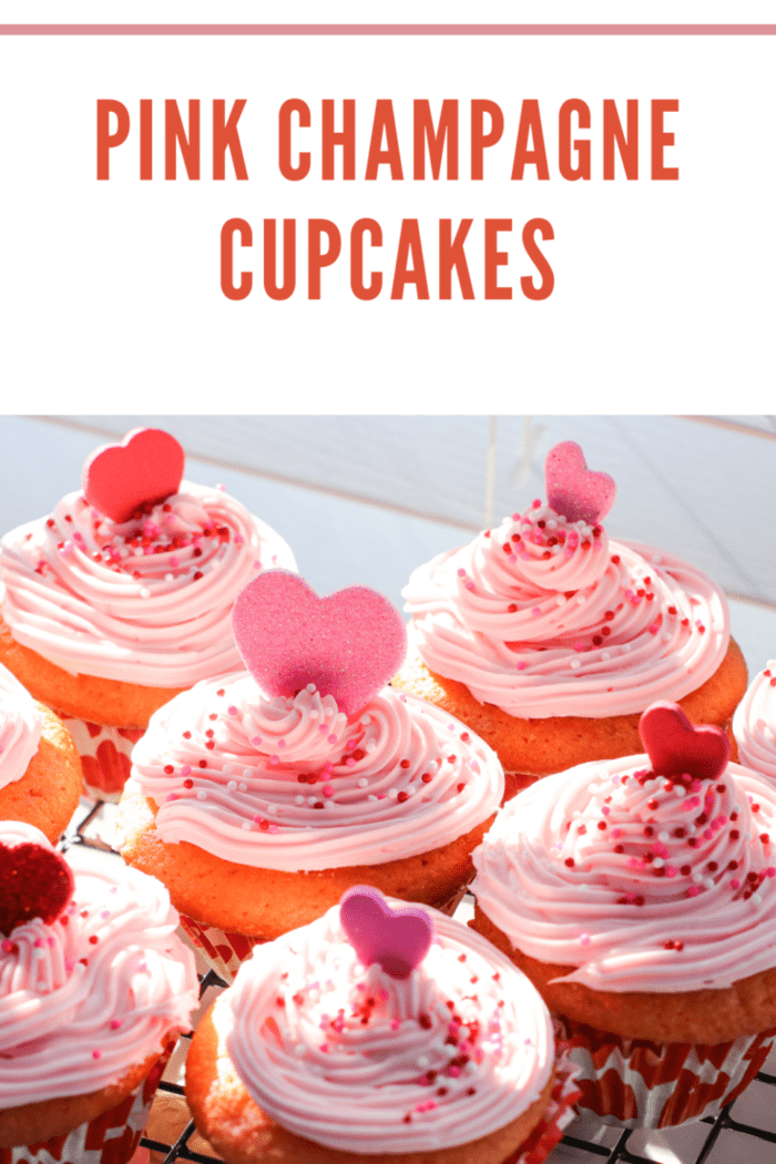 These fluffy pink champagne cupcakes are worthy of a celebration but can be eaten any day of the week.