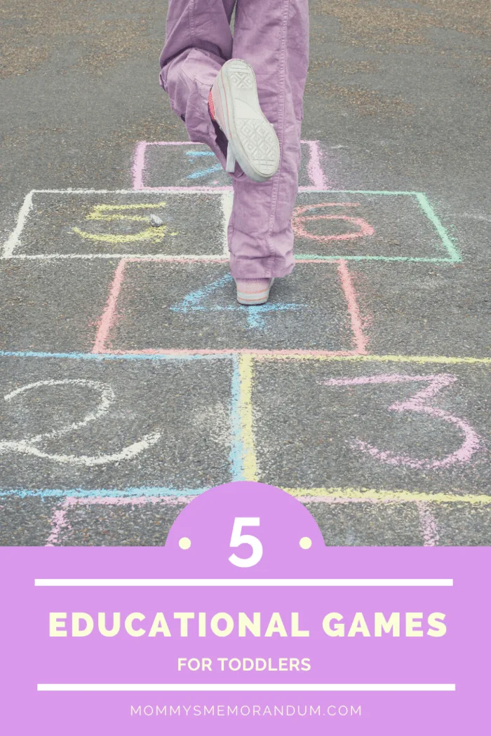 Counting can be tough to master, but Hopscotch is a fun game that lets kids work off some energy and literally bounce around while they're learning.