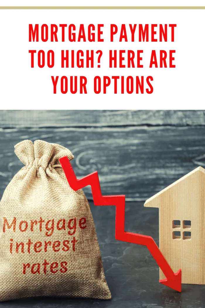 Mortgage Payment Too High? Here Are Your Options