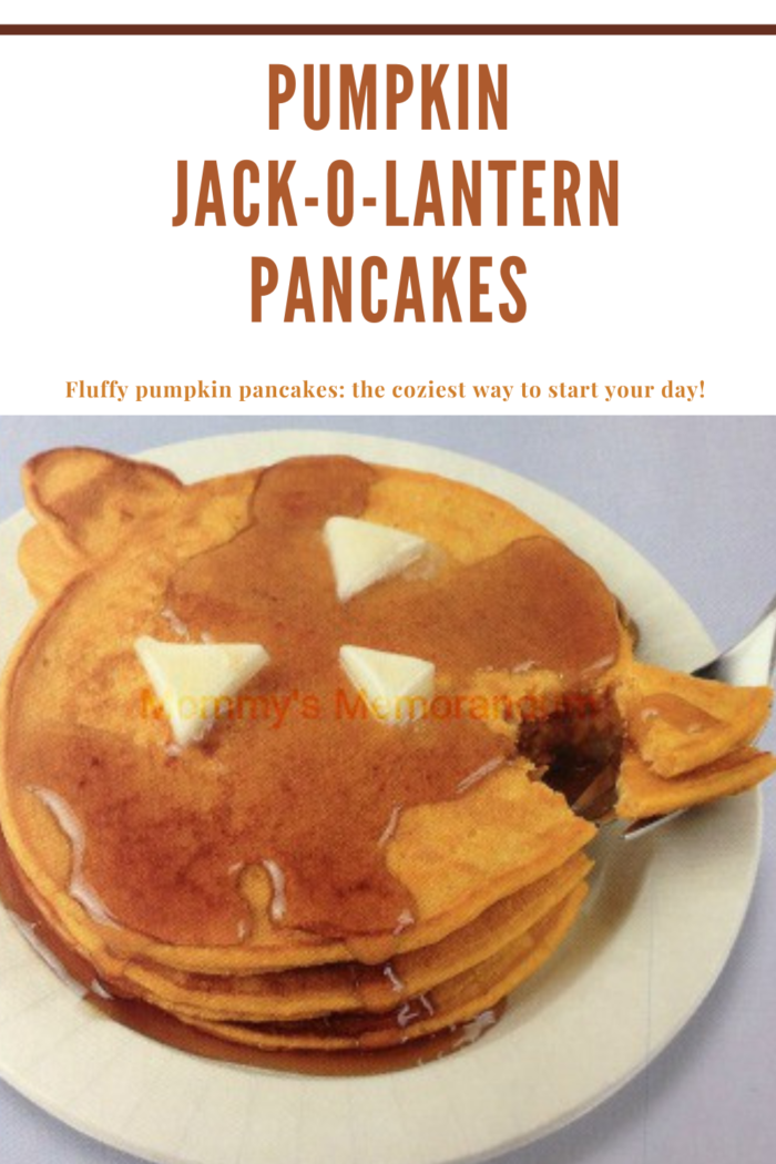 jack-o-lantern Pancakes