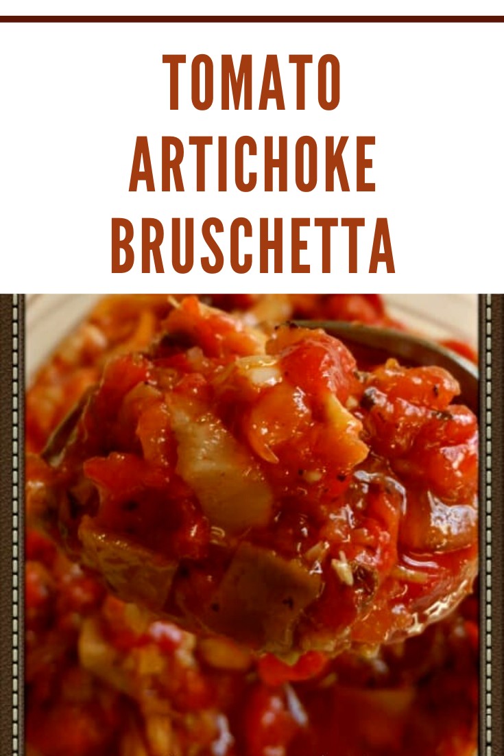 Tomato Artichoke Bruschetta