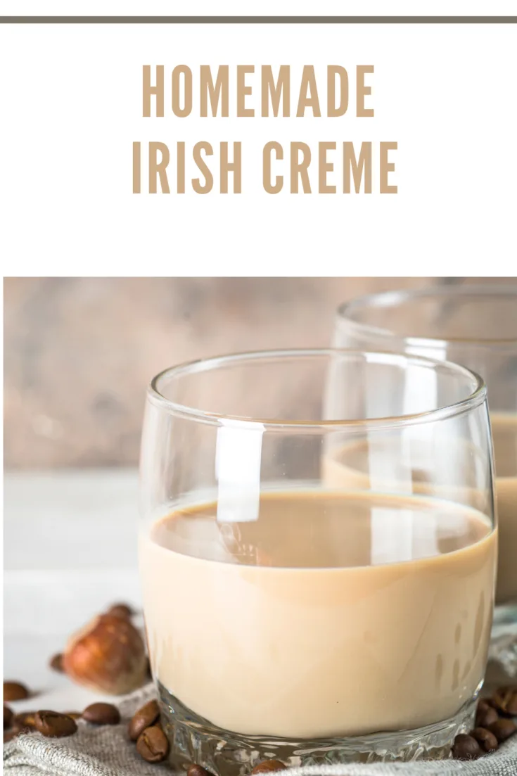 Homemade Irish Creme is easy and it turns out really well. It's perfect for recipes or mixing drinks--I love it in my coffee.