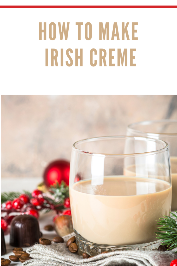 Homemade Irish Creme is easy and it turns out really well. It's perfect for recipes or mixing drinks--I love it in my coffee.