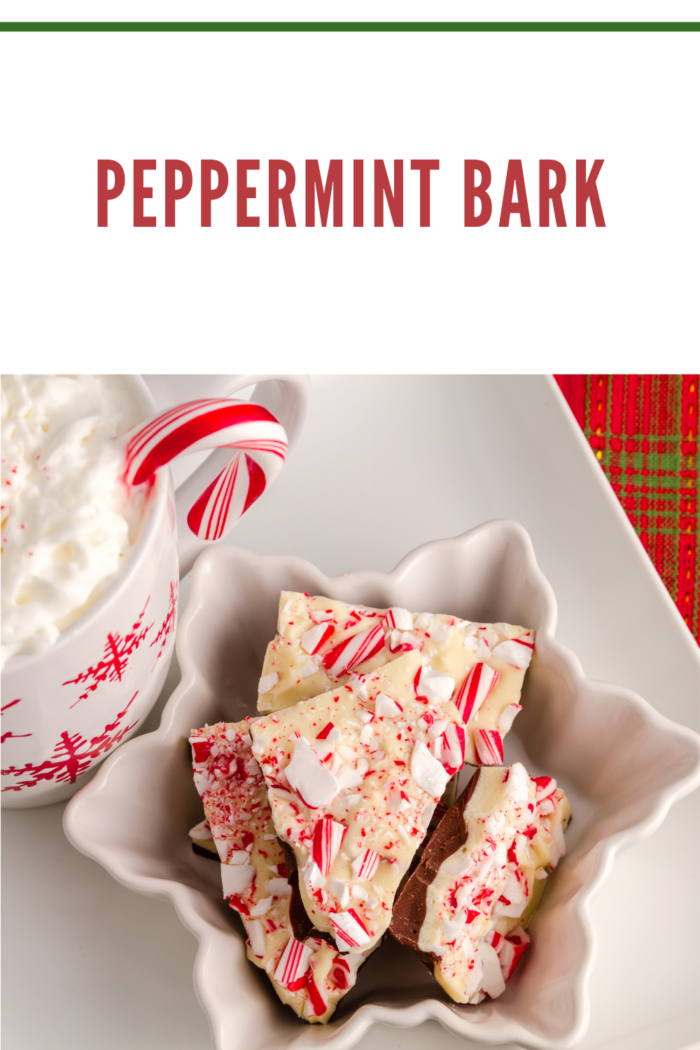 peppermint bark for holidays