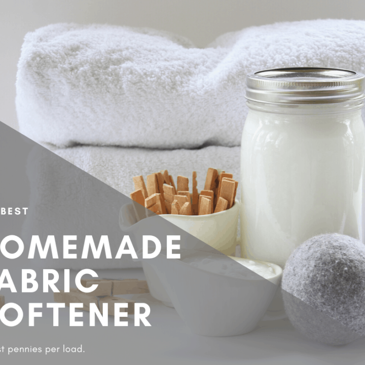 Make Your Own Homemade Fabric Softener