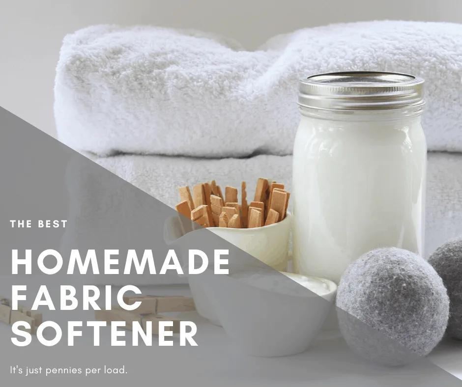 How To Make Your Own Homemade Fabric Softener