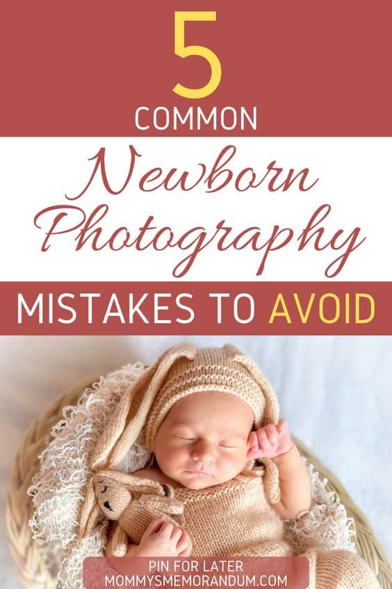 newborn photoshoot mistakes to avoid
