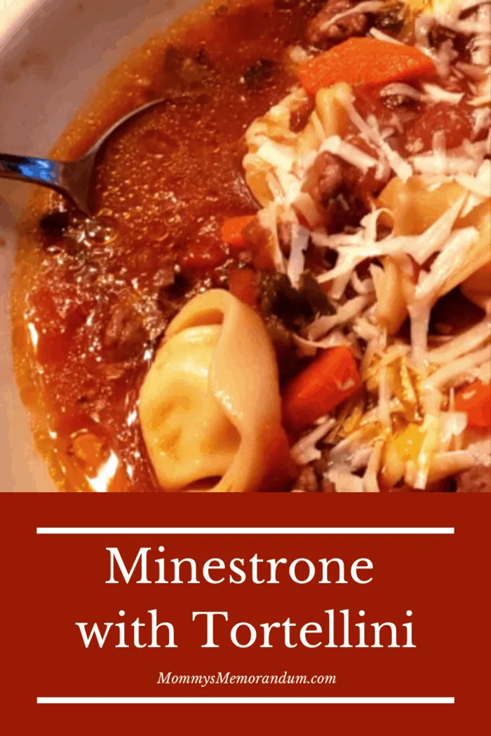 This minestrone has a rich tomato-based broth, bold flavors and is filled with flavor and textures.
