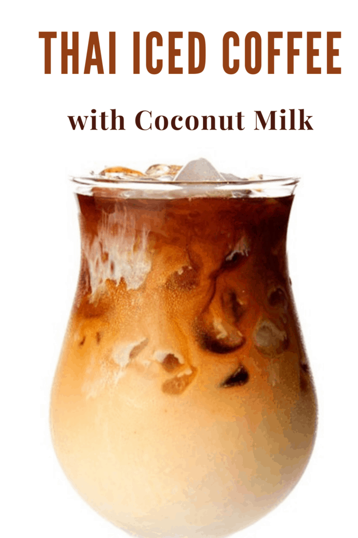 Thai Iced Coffee with coconut milk recipe combines my love for espresso with a taste of the tropics in coconut milk. The perfect beverage no matter the season.