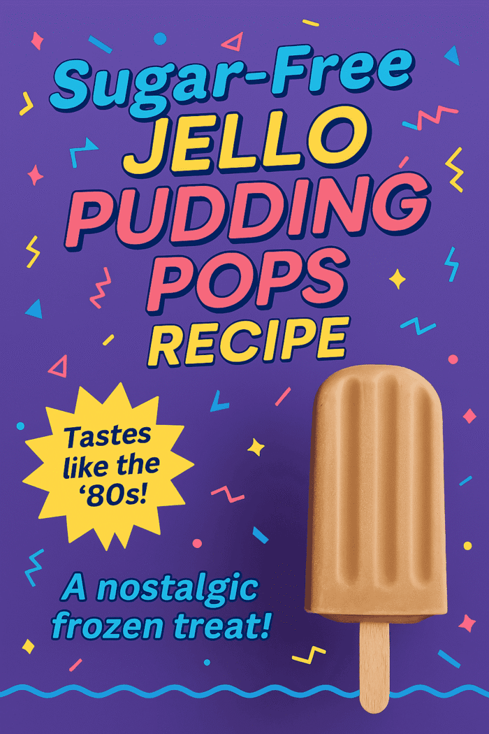 Creamy sugar free Jello pudding pops in popsicle molds for an easy summer frozen dessert recipe