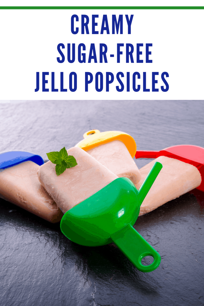 sugar free jello pudding popsicle
