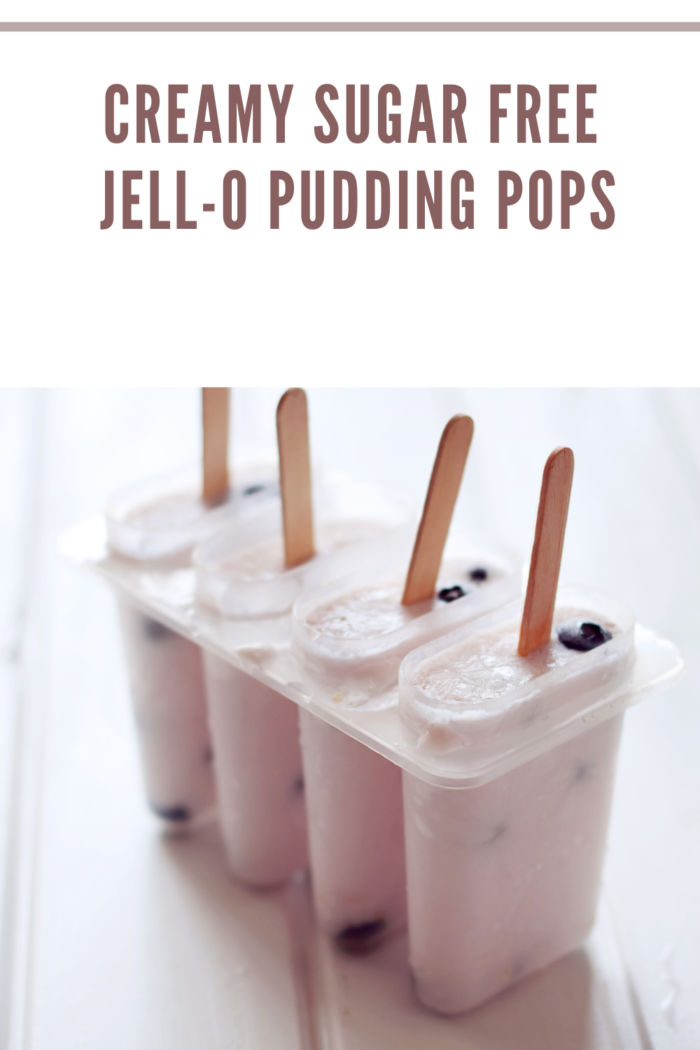 sugar free jello pudding pops blueberry