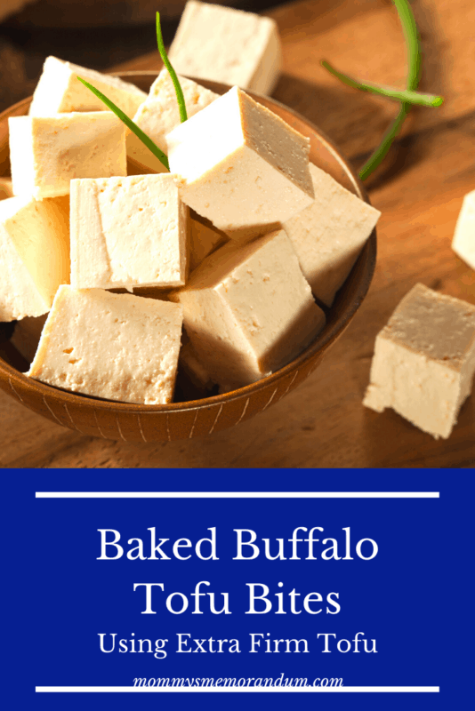 Baked Buffalo Tofu Bites Recipe • Mommy's Memorandum