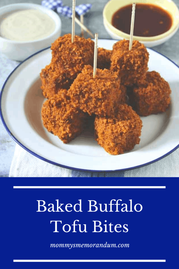 Tofu is a versatile product, and this recipe takes tofu and elevates it into a Tasty Bake Buffalo Bites dish that can be served as a meal or as an appetizer.