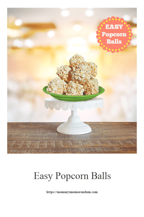 easy popcorn balls