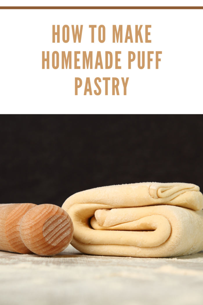 making puff pastry