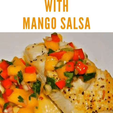 Grilled Halibut and Fresh Mango Salsa,  healthy doesn't have to be boring. This recipe will leave you not only feeling guilt-free but will have you craving more.
