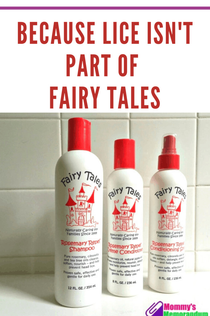 fairy tales lice prevention product line