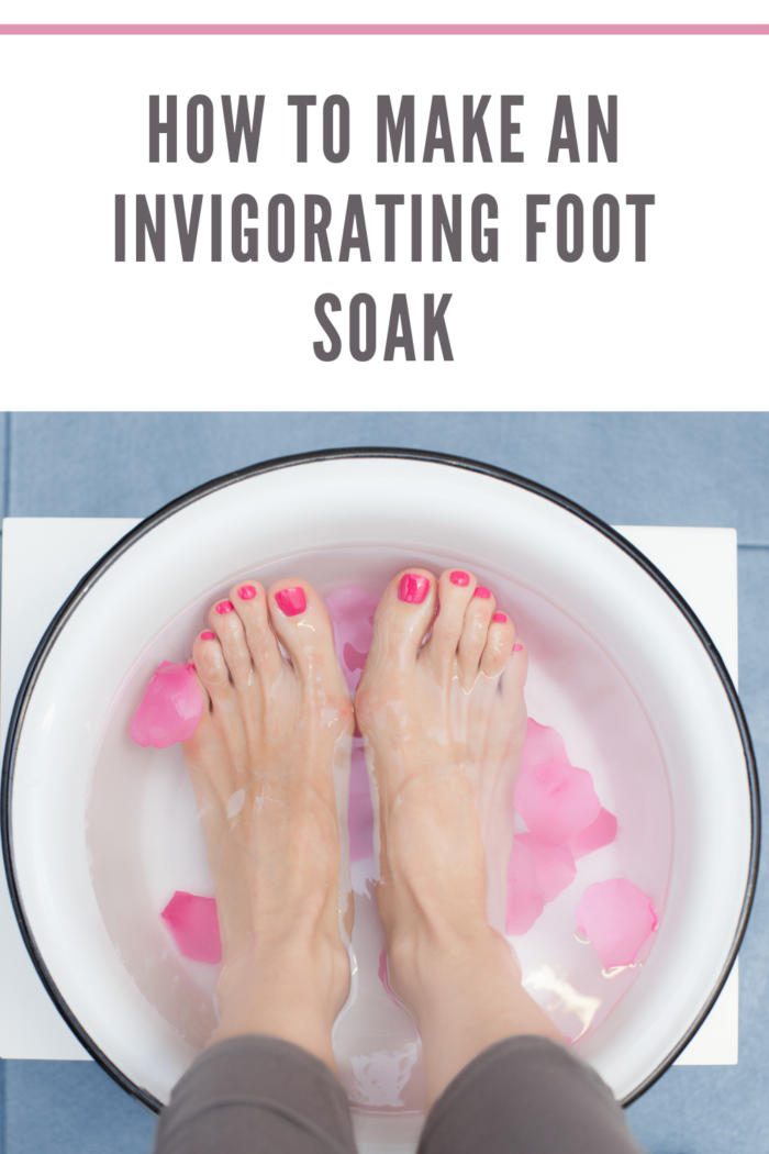 invigorating foot soak