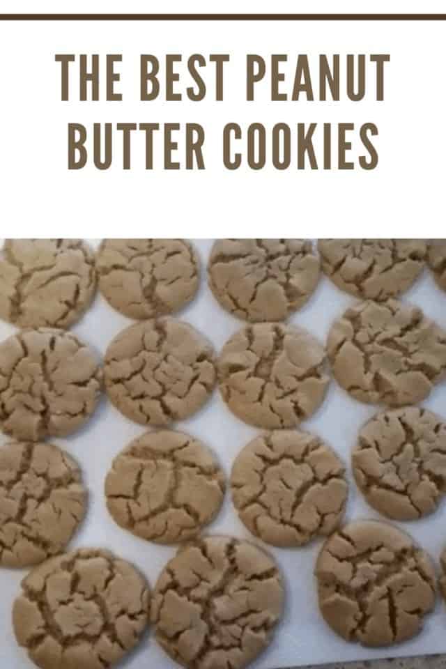 Peanut Butter Cookies (the best ever!) Recipe • Mom's Memo