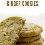 White Chocolate Ginger Cookie recipe has a twist on the traditional favorite cookie--combining the unusual, yet the delicious flavor of ginger with the sweetness of the white chocolate chips, these cookies are sure to be an instant classic with friends and families.