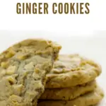 White Chocolate Ginger Cookie recipe has a twist on the traditional favorite cookie--combining the unusual, yet the delicious flavor of ginger with the sweetness of the white chocolate chips, these cookies are sure to be an instant classic with friends and families.