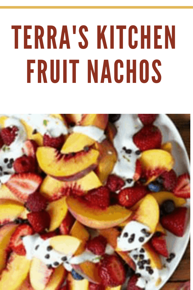 fruit nachos