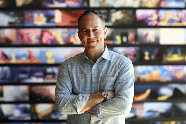 INSIDE OUT Producer Jonas Rivera at Pixar Studios in Emeryville, CA. Photo by Deborah Coleman, courtesy Pixar