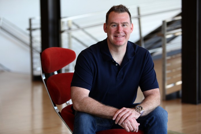 Kevin O'Hara on August 5, 2015 at Pixar Animation Studios in Emeryville, Calif. (Photo by Deborah Coleman / Pixar)