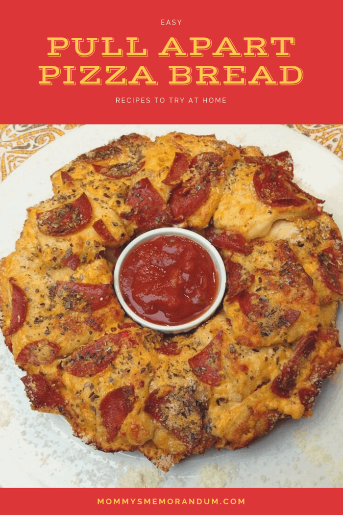 This EASY Pull Apart Pizza Bread recipe is easy and it turns out delicious. My kiddos prefer it to take-out or delivery pizza from the big names. It takes less than an hour to create--start to finish--and yields a crispy, cheesy, pull apart pizza bread that offers texture and flavorful deliciousness!