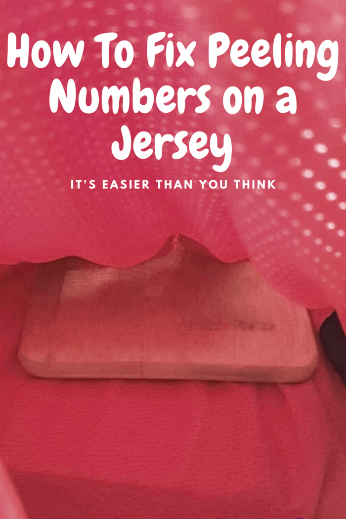 Cardboard between the inside and outside of the jersey.