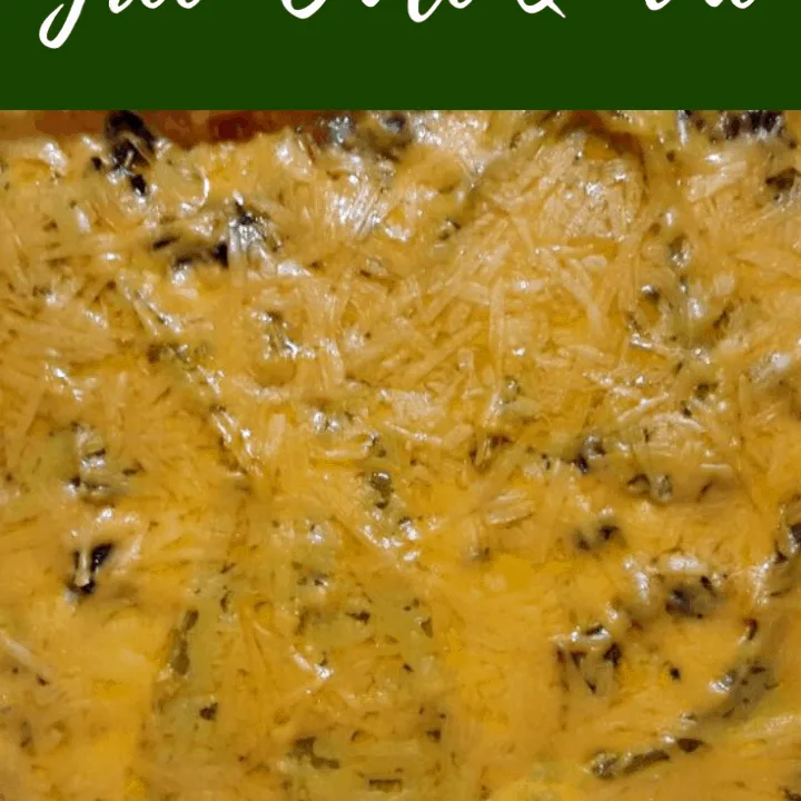 Green chile quiche with turkey sausage and cheese, served hot and ready for a flavorful breakfast.