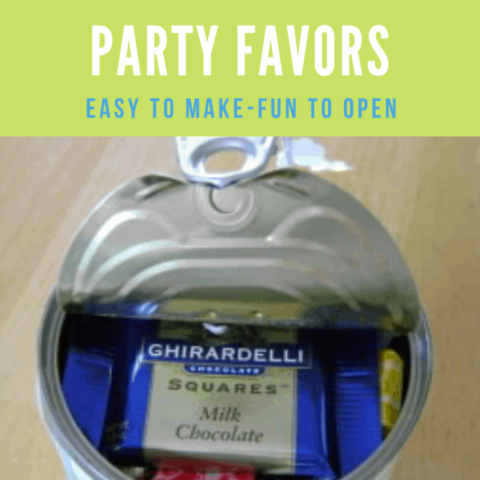 Pop Top Party Favor Craft: Pop the Top to Reveal the Fun!