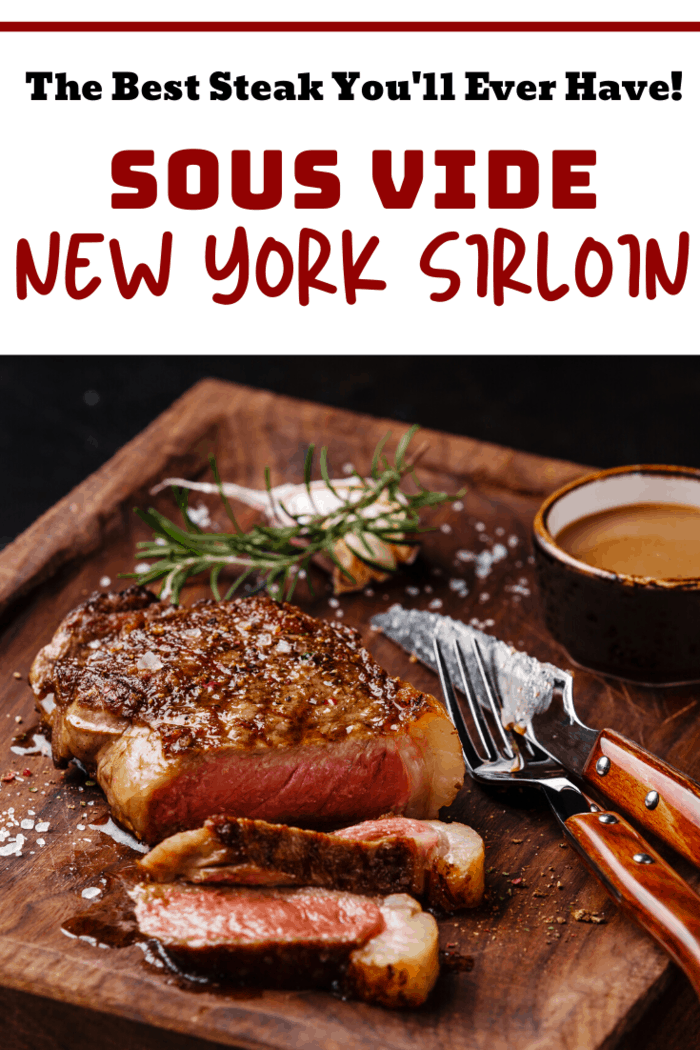 The sous vide new york sirloin is the best steak you'll ever have