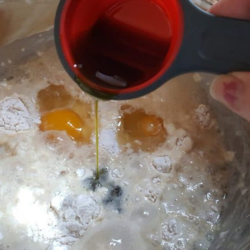 buttermilk pancake mix adding oil