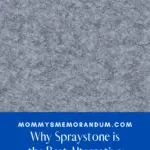 Another is faux stone coatings, of which Spraystone is one of the most popular brands.