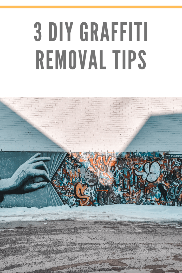 If a building or surface becomes defaced with graffiti, the first step most people take is to try to get rid of the graffiti on their own. Here are three do-it-yourself graffiti removal tips.