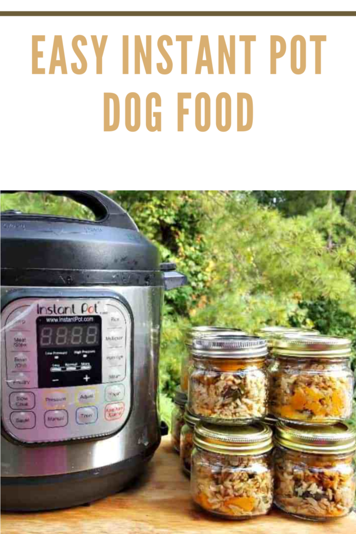 Homemade dog clearance food pressure cooker