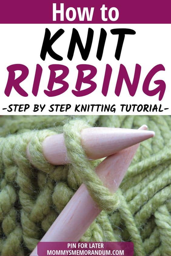Make the knitting Rib Stitch by doing this step-by step guide on how to knit ribbing.