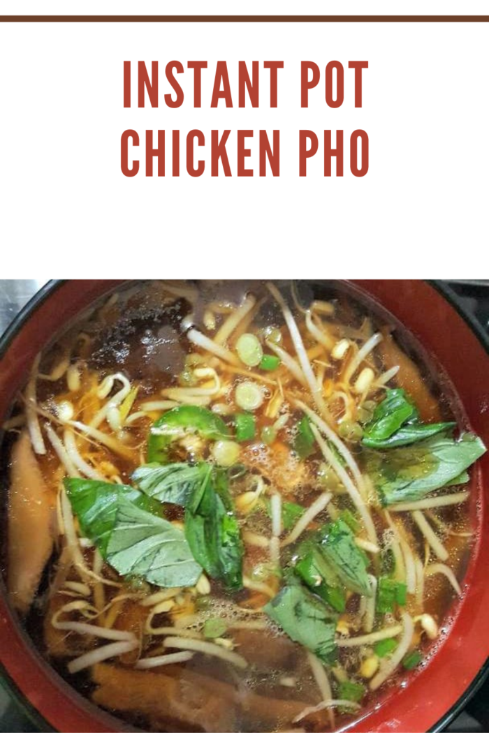 instant Pot chicken pho gao