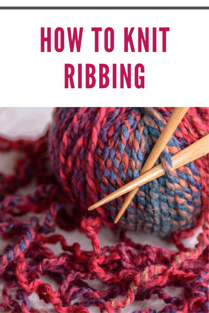 Ribbing is the perfect stitch to use when you want to have a stretchy material.