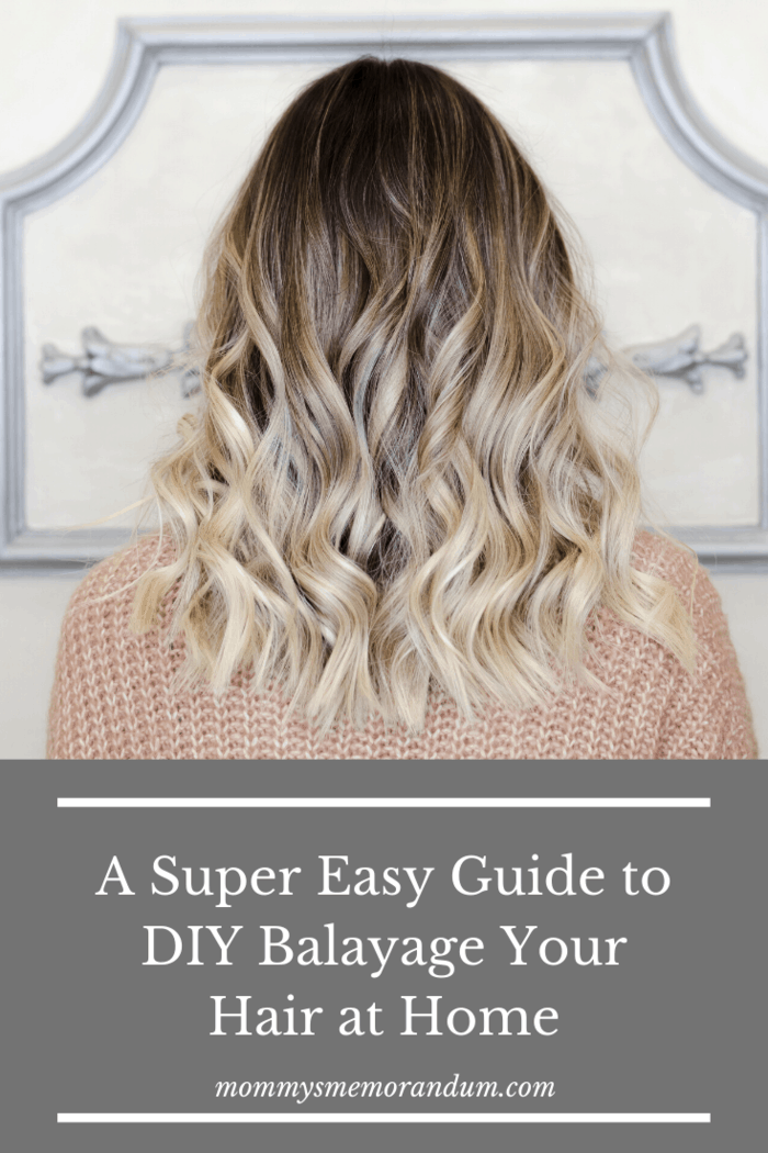 Because the DIY Balayage at home doesn't require bleach or foils, maintaining your color will be a breeze.