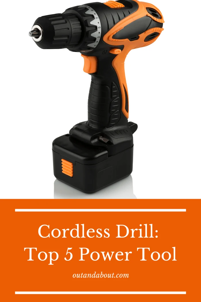 orange cordless drill