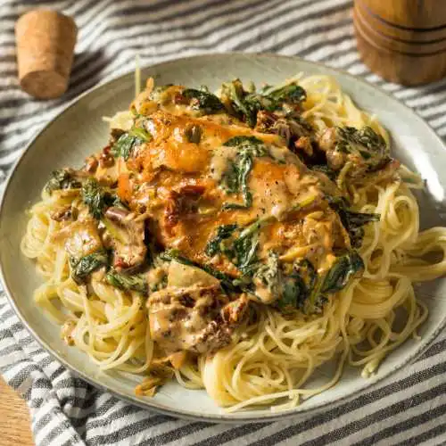 Instant Pot Tuscan Garlic Chicken-Tastes Like Olive Garden