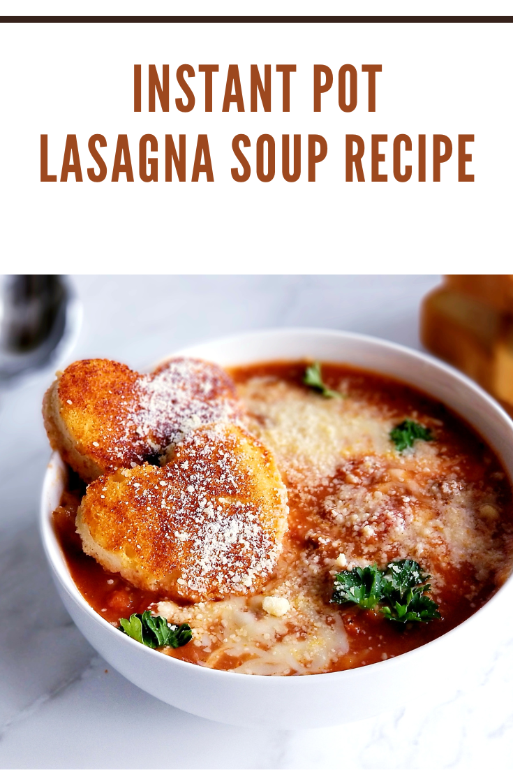 instant pot lasagna soup recipe