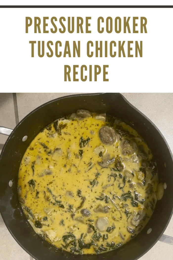tuscan chicken made on the stove top