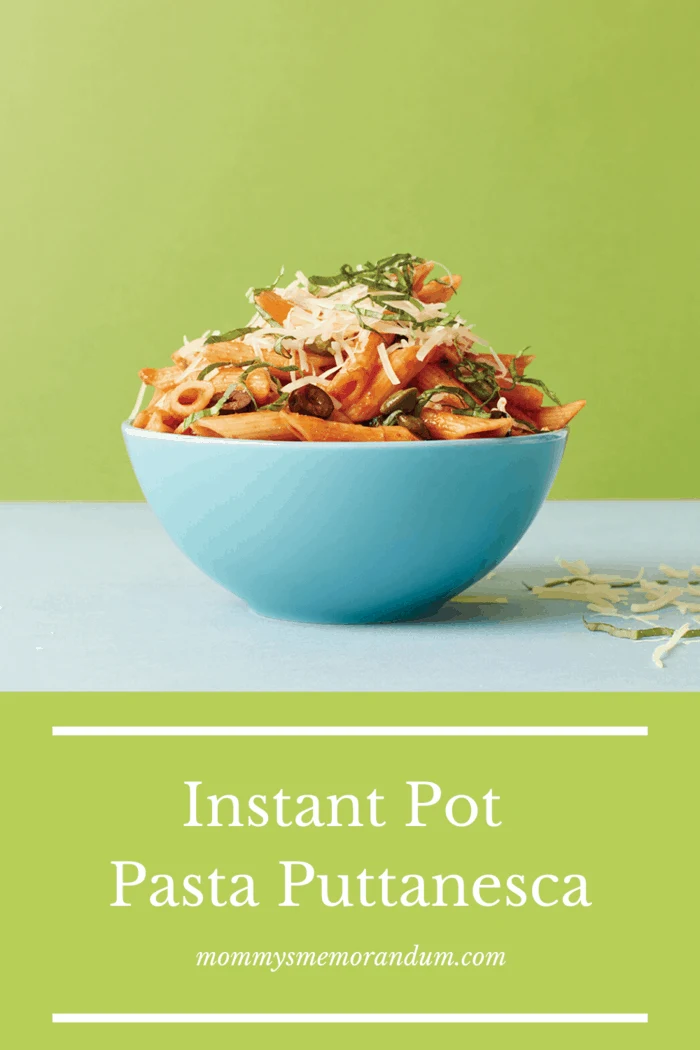 This Instant Pot Pasta Puttanesca couldn't be simpler in the Instant Pot--just add the ingredients and come back to a pasta dinner!