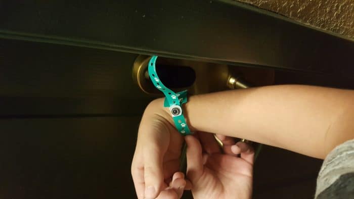 great wolf lodge williamsburg wristbands are able to open the door