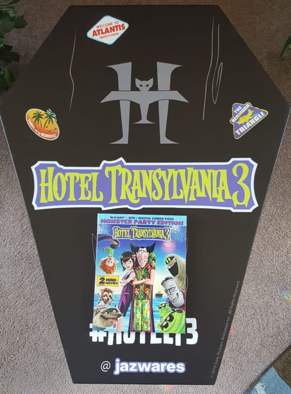 hotel transylvania 3 coffin shaped box